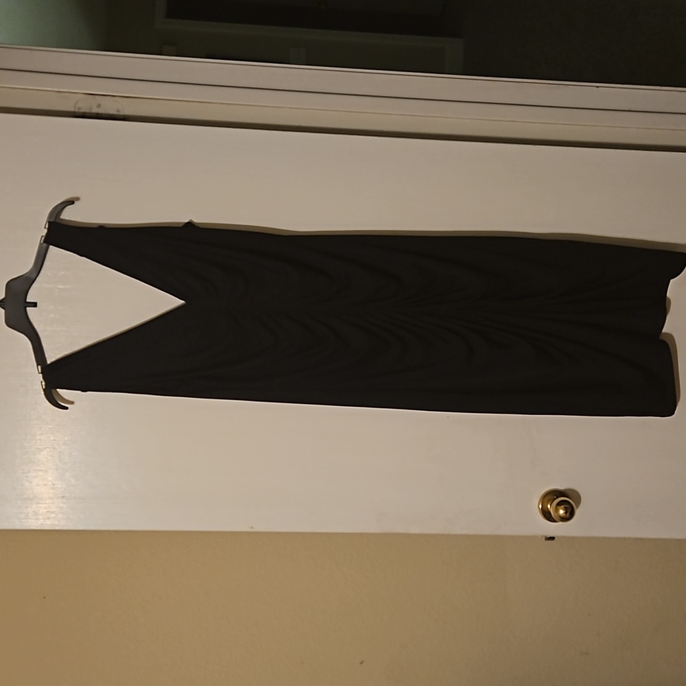 Black Luxe Jersey Dress